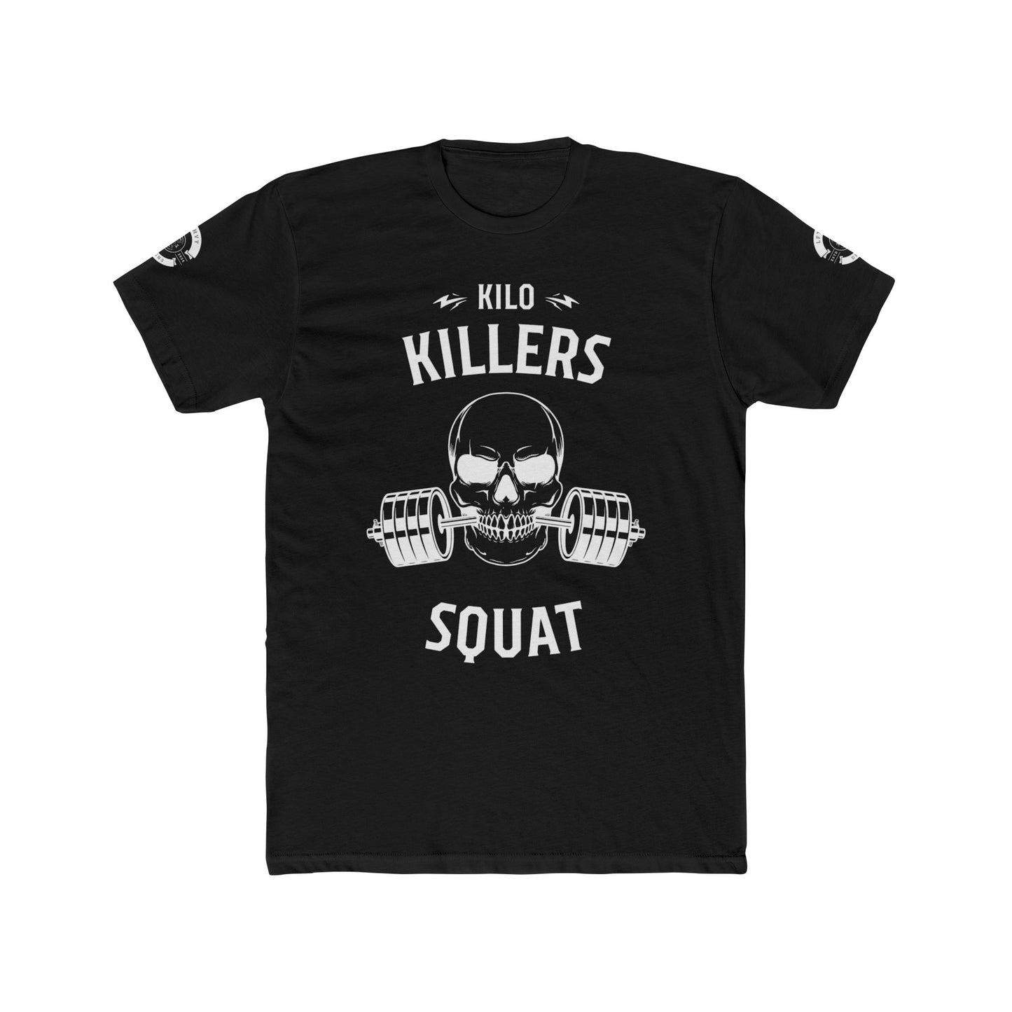 Killer Squat Unisex Cotton Crew Tee - Fitness Apparel for Gym Lovers