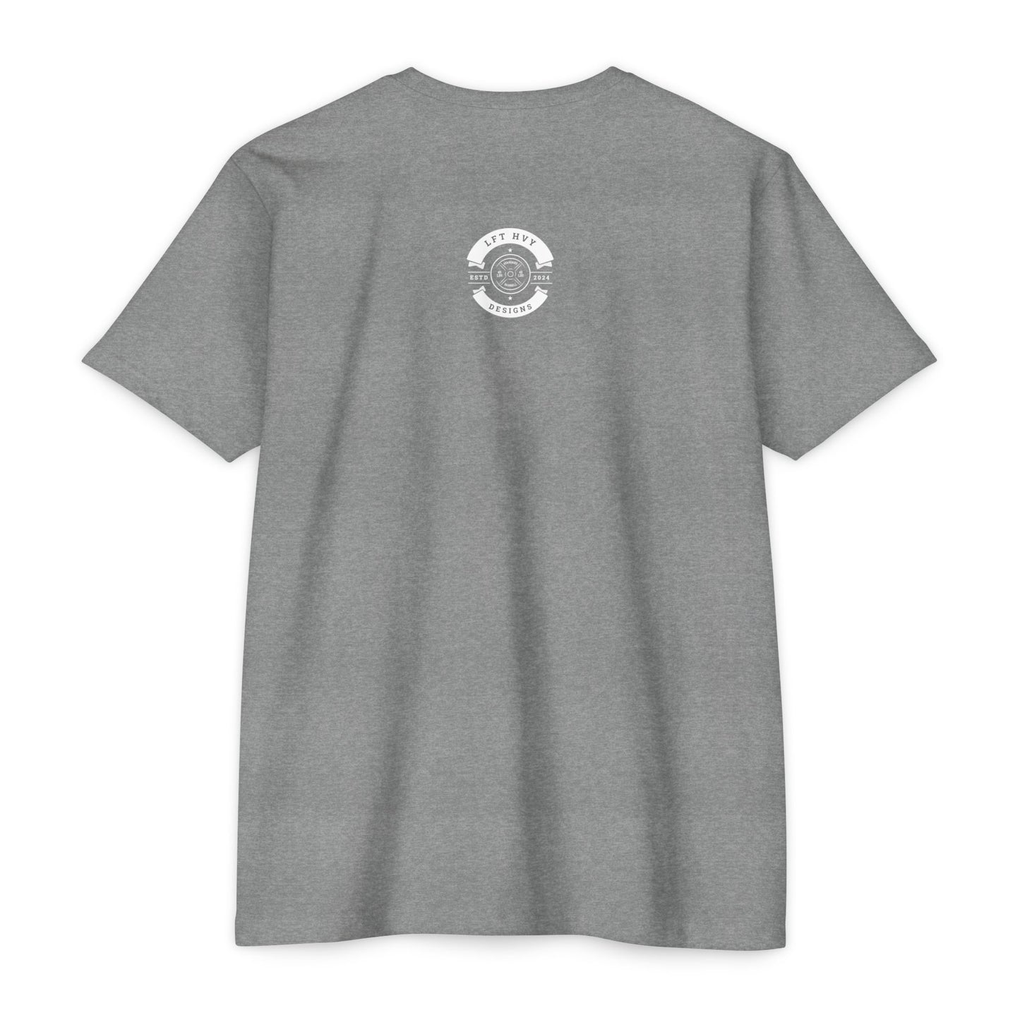 Powerlifting Motivational Unisex Cotton Crew Tee - Eat Sleep Powerlift Repeat