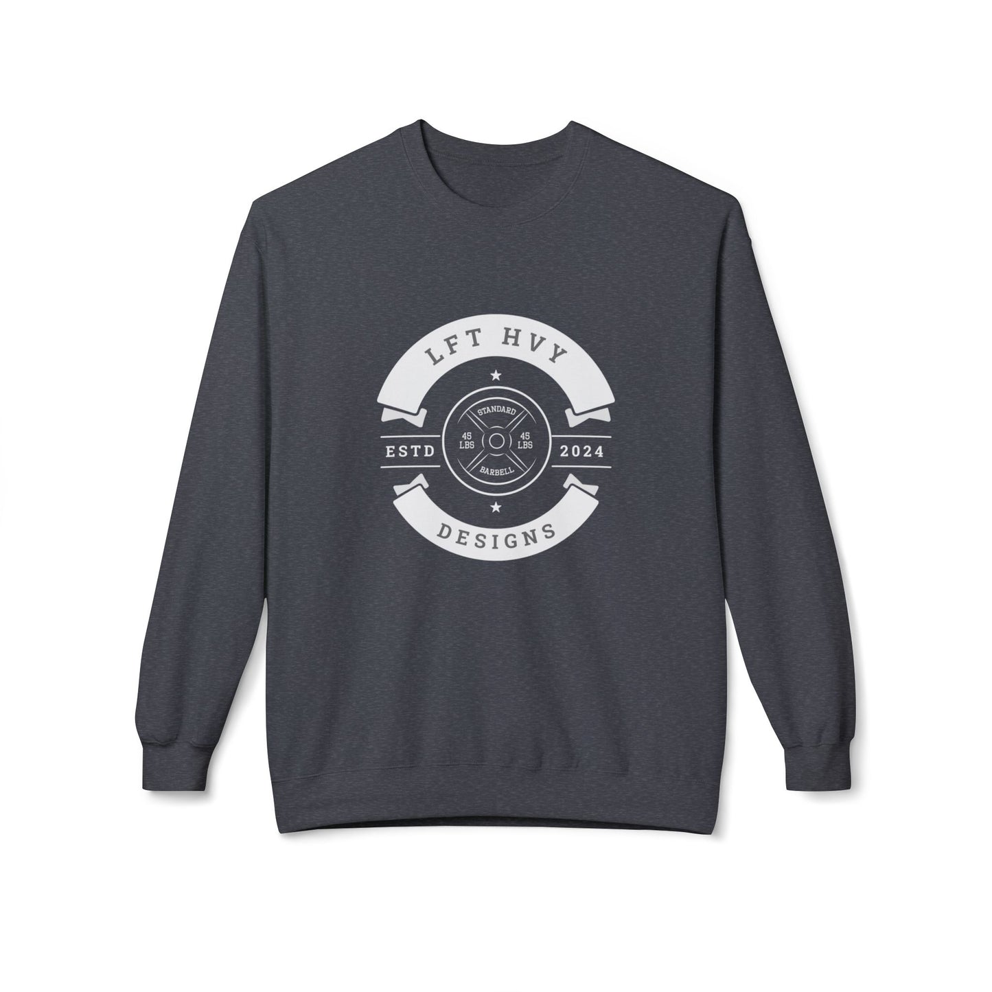 LFT HVY Designs Unisex Crewneck Sweatshirt - ESTD 2024