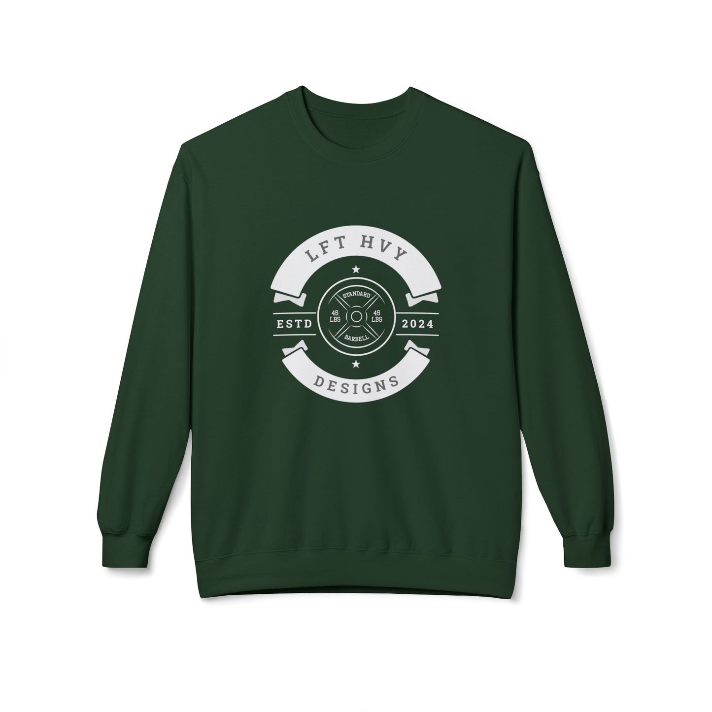 LFT HVY Designs Unisex Crewneck Sweatshirt - ESTD 2024