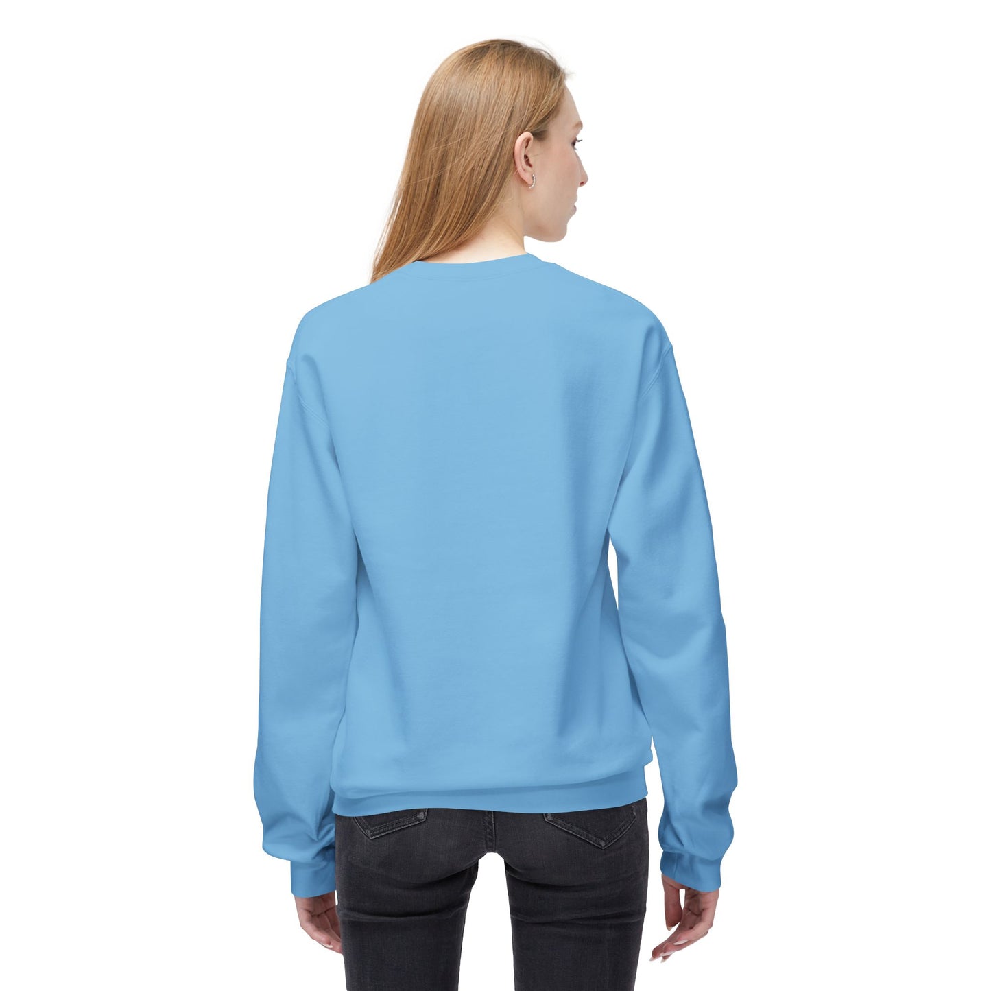 LFT HVY Designs Unisex Midweight Crewneck Sweatshirt - Comfortable & Stylish