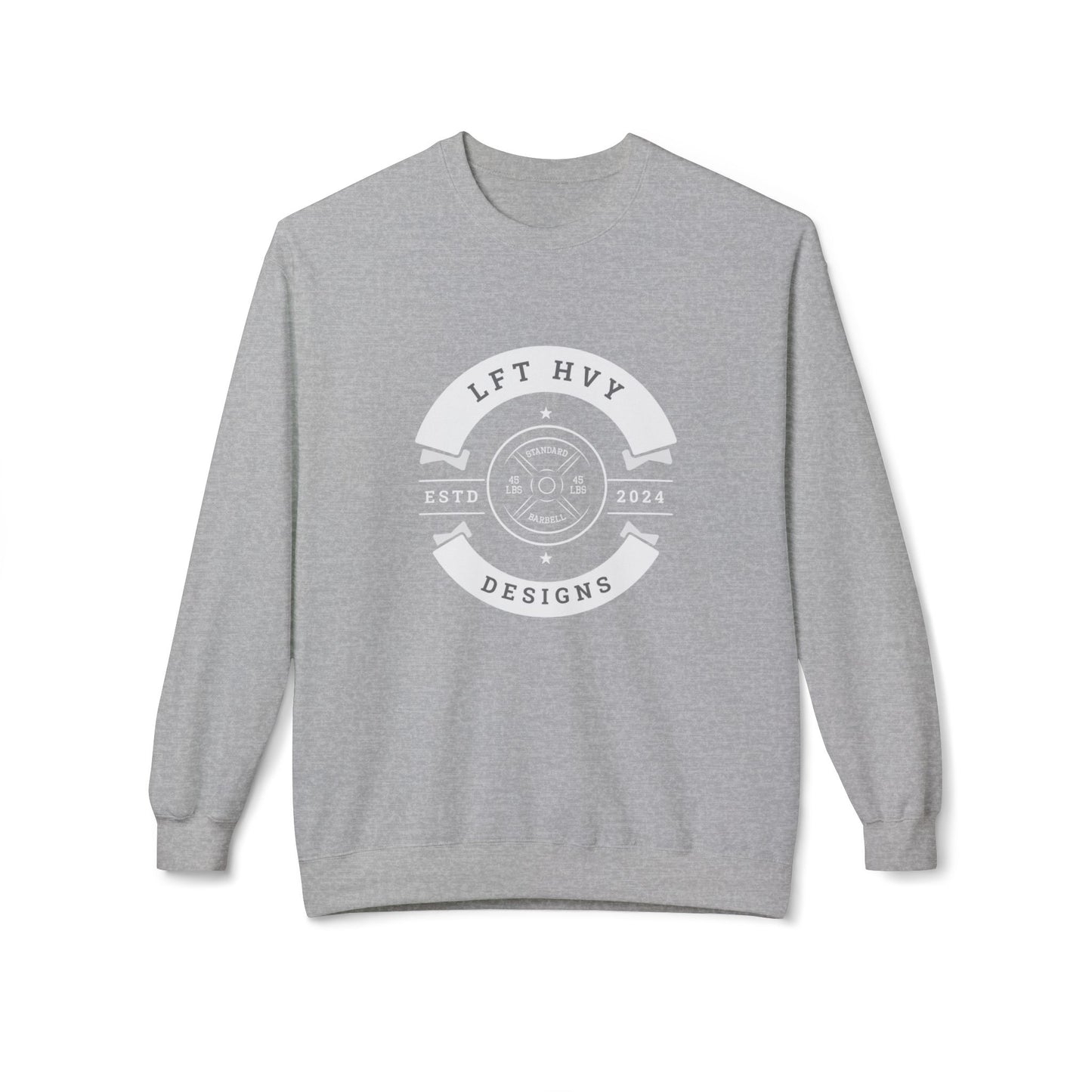 LFT HVY Designs Unisex Crewneck Sweatshirt - ESTD 2024