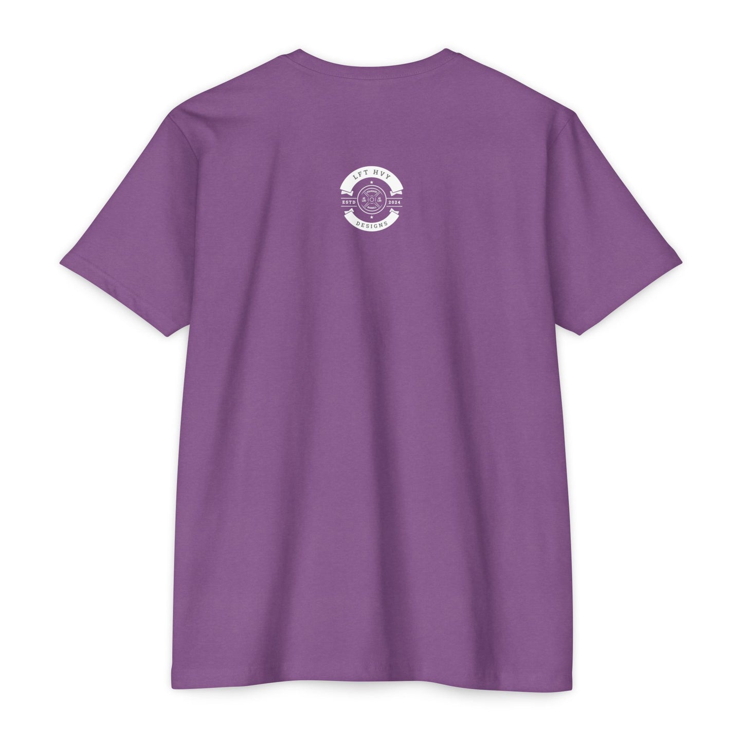 Powerlifting Motivational Unisex Cotton Crew Tee - Eat Sleep Powerlift Repeat