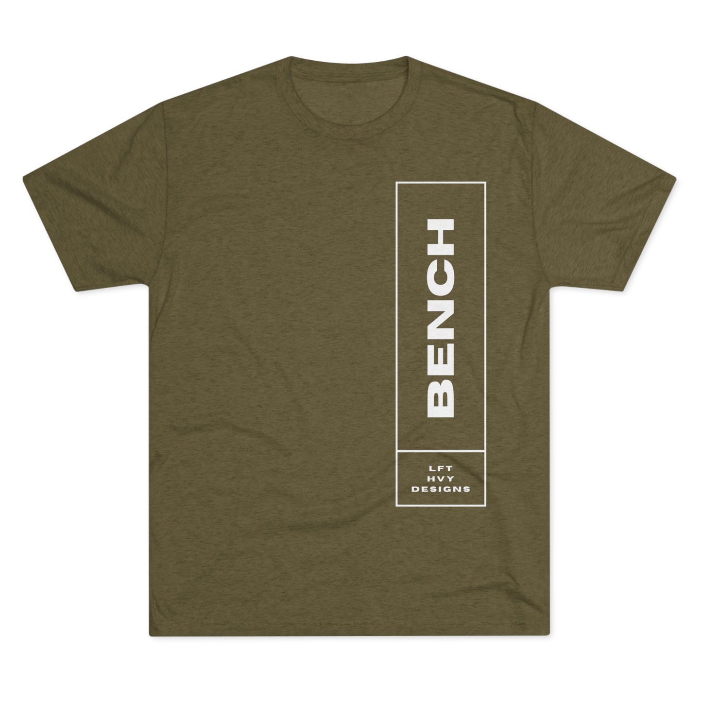 Unisex Cotton Crew Tee - Stylish Bench Graphic Tee for Casual Wear