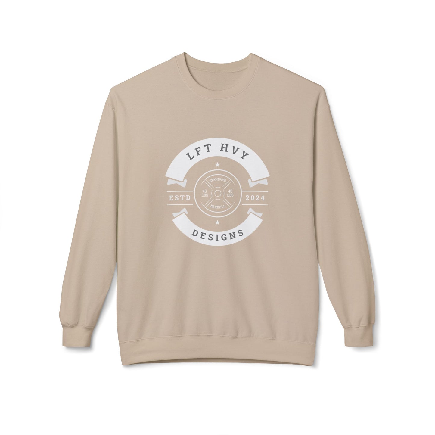 LFT HVY Designs Unisex Crewneck Sweatshirt - ESTD 2024