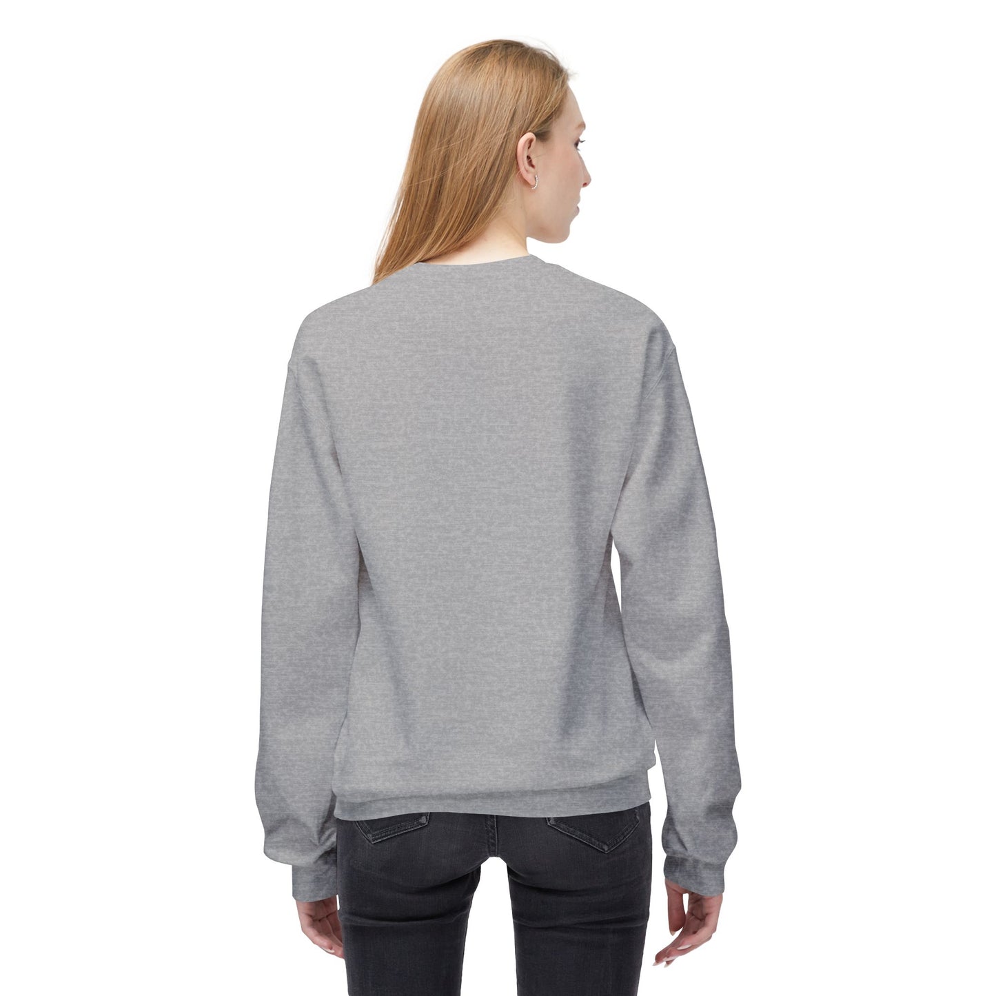 LFT HVY Designs Unisex Midweight Crewneck Sweatshirt - Comfortable & Stylish
