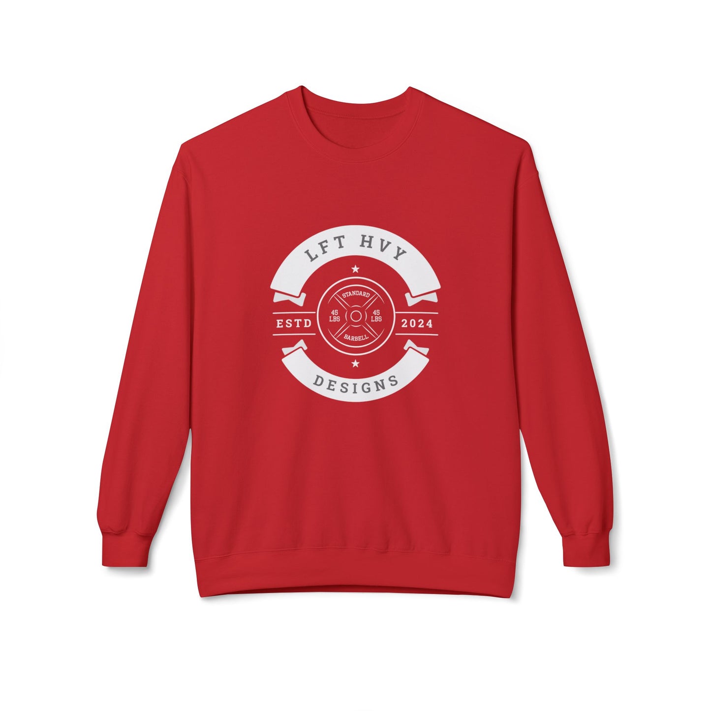 LFT HVY Designs Unisex Crewneck Sweatshirt - ESTD 2024