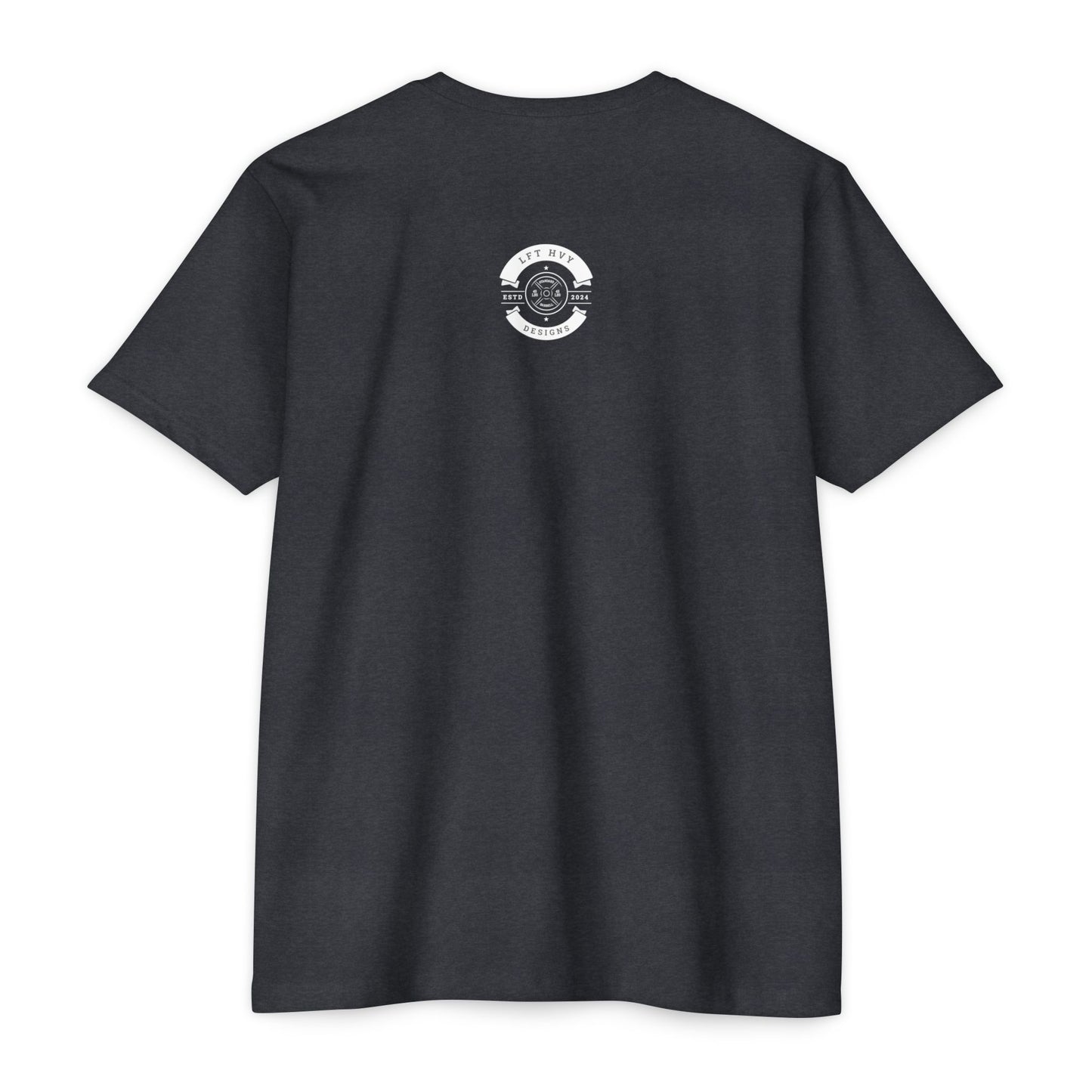 Powerlifting Motivational Unisex Cotton Crew Tee - Eat Sleep Powerlift Repeat