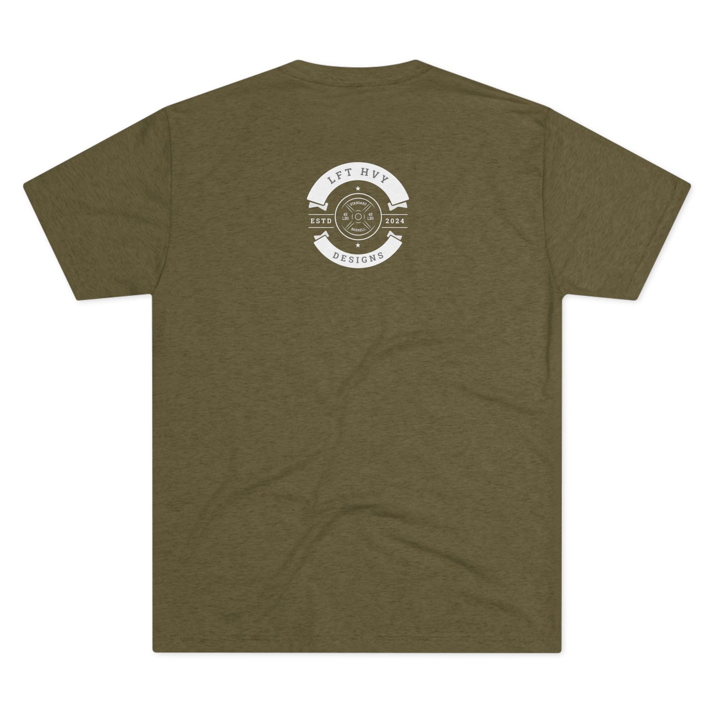 Motivational Fitness T-Shirt - "Train Hard Don't Just Workout"